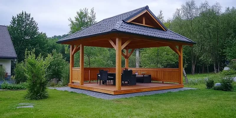 Jaką podłogę do altany ogrodowej wybrać, aby uniknąć kosztów?
