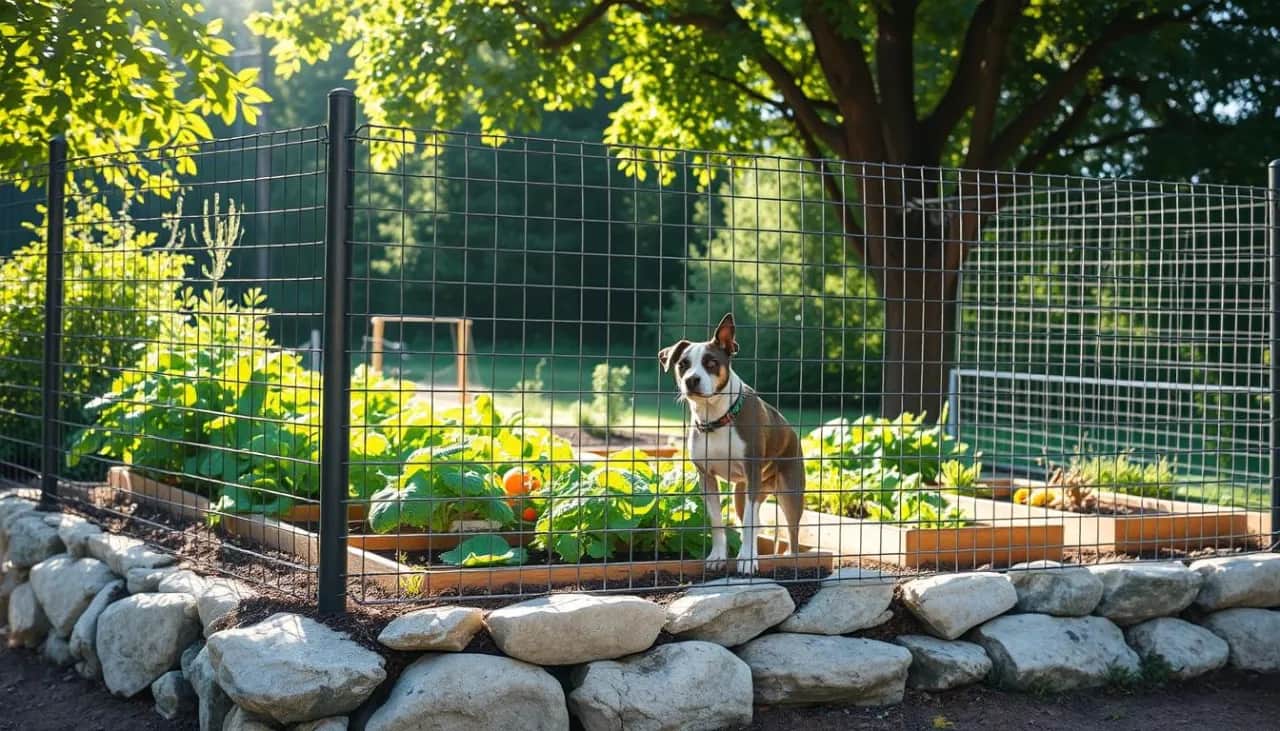 Skuteczne sposoby na ogrodzenie ogródka warzywnego przed psem
